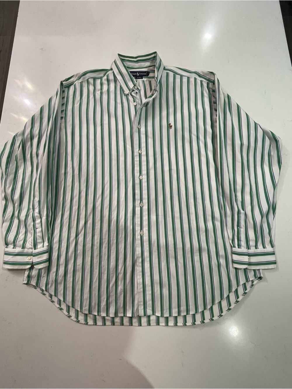 Vintage Ralph Lauren Blaire Striped Button Down XL